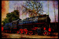 Trains 391065 Yugoslavia, JZ 4 8 0 11 022, 1992 A4 Limited Edition Watercolour Print
