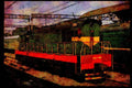 Trains 391078 Russia, Ry Standard RS 5932, 1993 A4 Limited Edition Watercolour Print