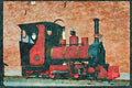 Trains 391086 British Rys 0 4 0 T _Gwen_ Narrow Gauge A4 Limited Edition Watercolour Print