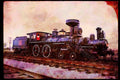 Trains 391091 Canada, Canadian National Ry 4 4 0 40 Built In 1800's A4 Limited Edition Watercolour Print