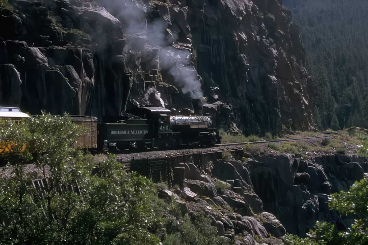 Trains Durango Silverton Locomotive A4 Photo Print
