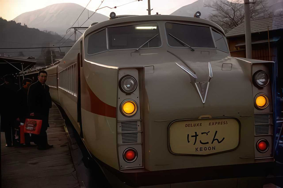 Trains Kego Express Train A4 Photo Print