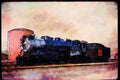 Trains USA 351008 CB&Q _Hudson_ 3003, 1958 A4 Limited Edition Watercolour Print