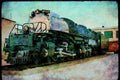 Trains USA 351046 UP 4 8 8 4 _Big Boy_ 4023 A4 Limited Edition Watercolour Print