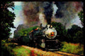 Trains USA 351068 SR 2 8 2 4501, 1974 A4 Limited Edition Watercolour Print