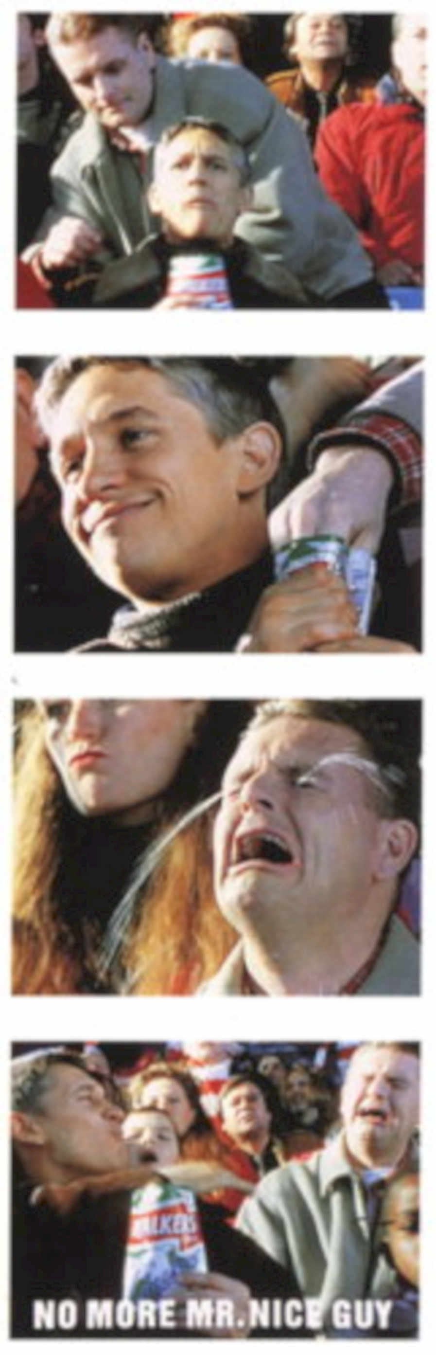 Trainspotting Renton Stadium 1990s Vintage Retro Advert