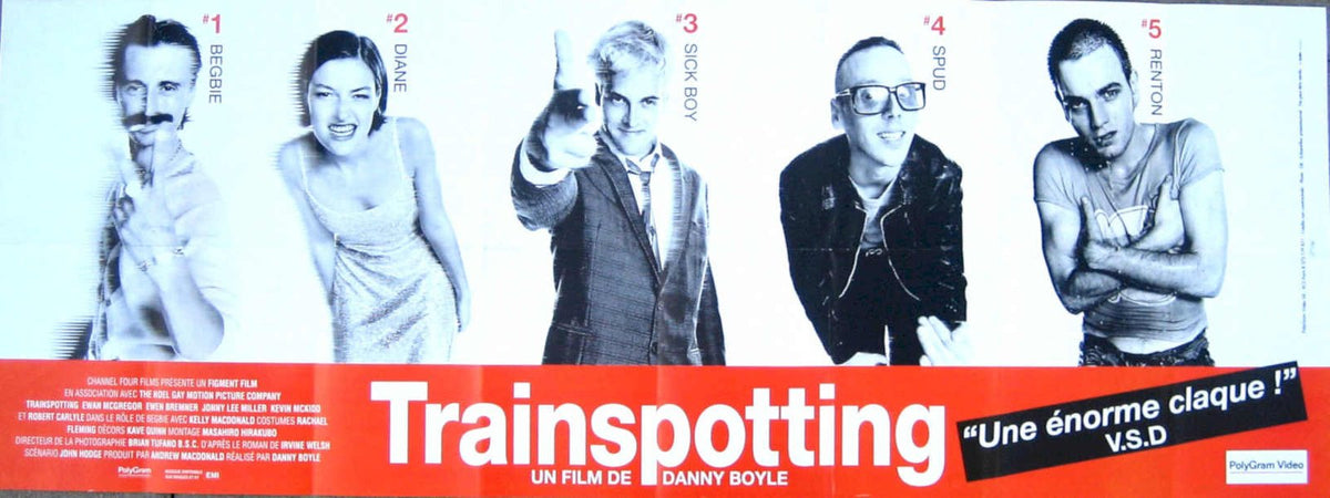 Trainspotting1 Vintage Retro Advert Poster A4 Photo Print