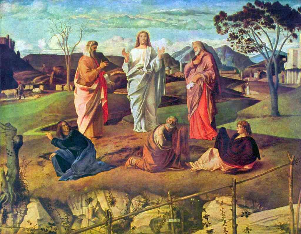 Transfiguration Of Christ Bellini A4 Photo Print