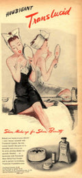 Translucid Makeup Women 1940s Vintage Retro Advert Poster