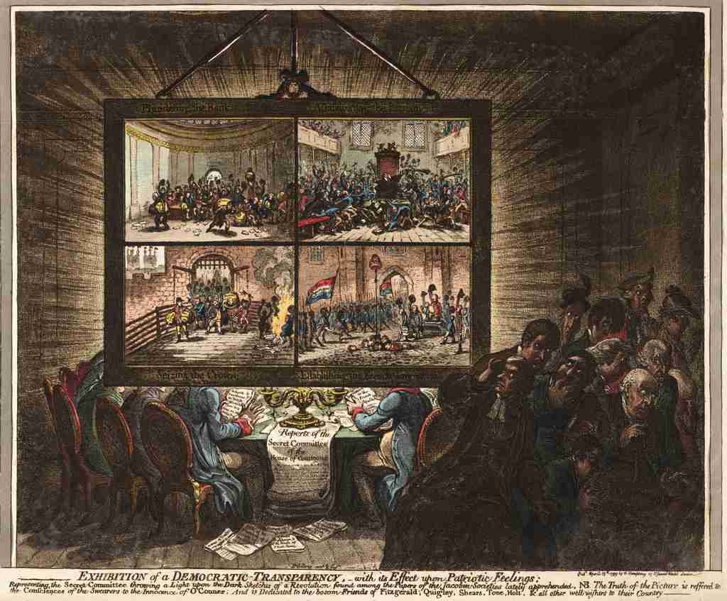 Transparency 1799 Cartoon Joke 001 Vintage A4 Photo Print