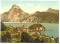 Traunkirchen Upper Austria Vintage A4 Photo Print