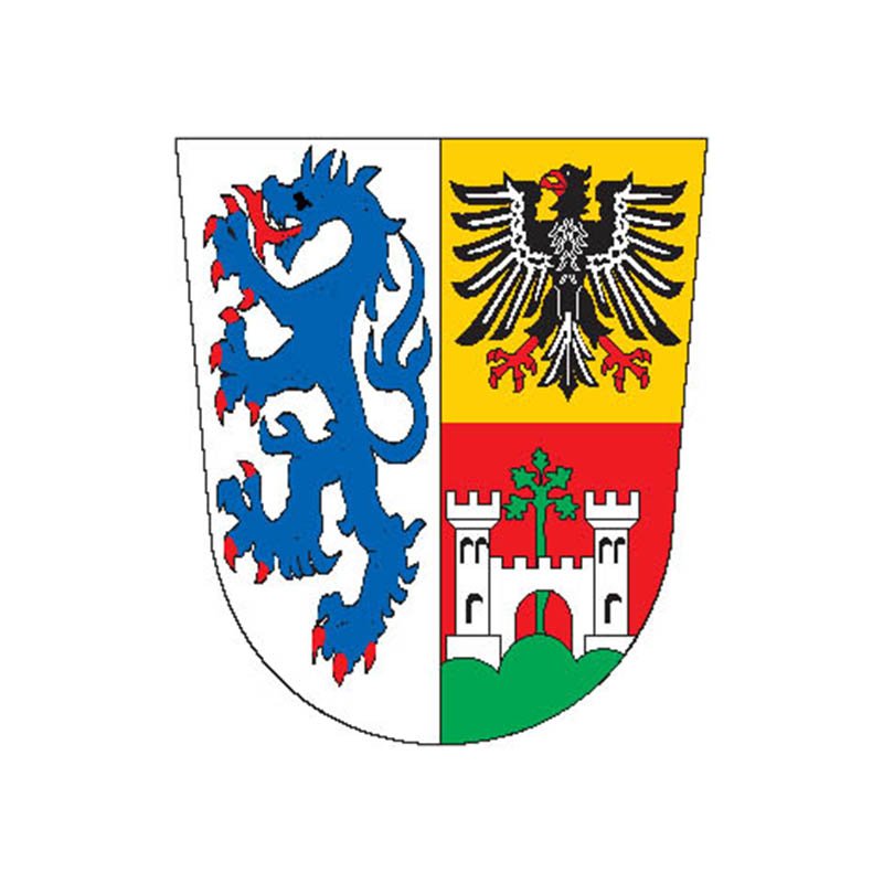 Traunstein Kreis Coat Of Arms N5437 A4 Photo Print