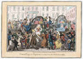 Travelling 1835 Cartoon Joke 001 Vintage A4 Photo Print