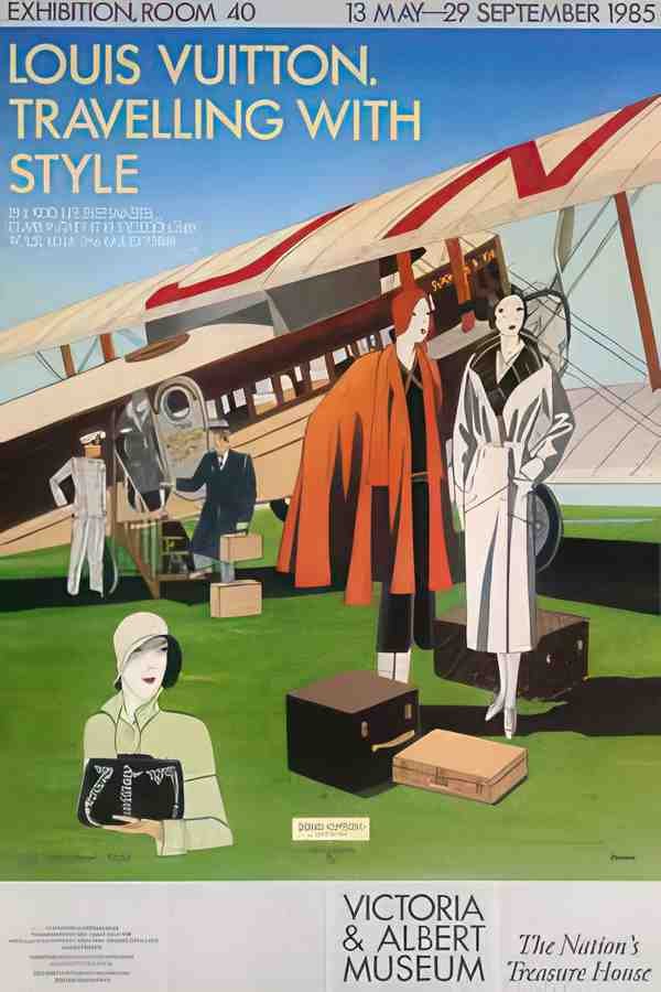 TravellingStyle Vintage Advert A4 Photo Print