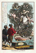 Travellingby Steam 1817 Cartoon Joke 001 Vintage A4 Photo Print