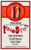 Travesties Rsc WoodThearte Vintage Retro Advert Poster