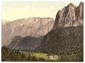 Tre Croci Tyrol 2 Vintage A4 Photo Print