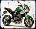 Tre K 1130 10 A4 Photo Print Motorbike Vintage Aged