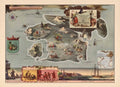 Treasure Island Map Vintage Retro Advert Poster