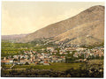 Trebinjica general view Herzegowina Vintage A4 Photo Print