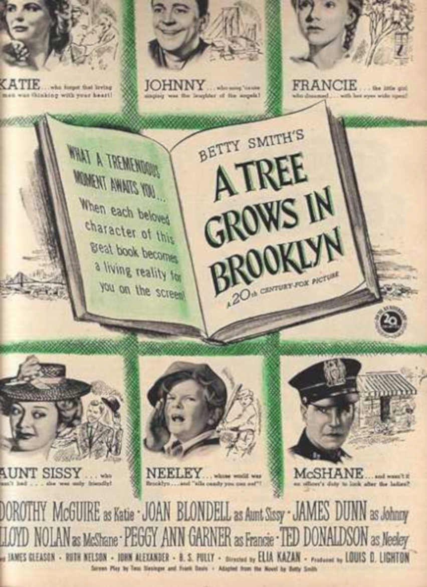 Tree Brooklyn Poster Vintage Retro Advert Ads A4 Photo Print