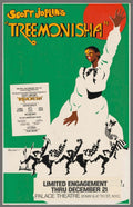 Treenishia Poster BroadwayThearte Vintage Retro Advert Poster