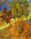 Trees Van Gogh A4 Photo Print