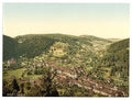 Treiberg, Black Forest, Baden, Vintage A4 Photo Print
