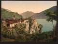 Tremosine Lake Garda Vintage A4 Photo Print