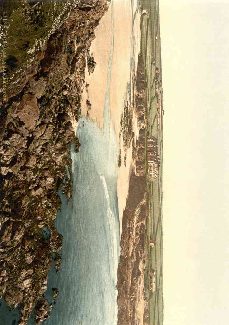 Trevone Near Padstow Cornwall 08250u A4 Photo Print