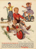 Triang Toys Bikes 1950s Vintage Retro Advert Poster