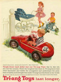Triang Toys Kart 1950s Vintage Retro Advert Poster