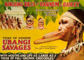 Tribe Savages Ringling 1930s Vintage Retro Advert Poster