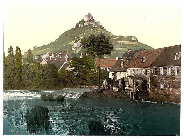 Trimberg Black Forest Baden Vintage A4 Photo Print