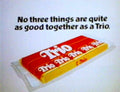 Trio Candy Bar 1980s Vintage Retro Advert