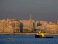 Tripoli Harbor Tugboat A4 Photo Print