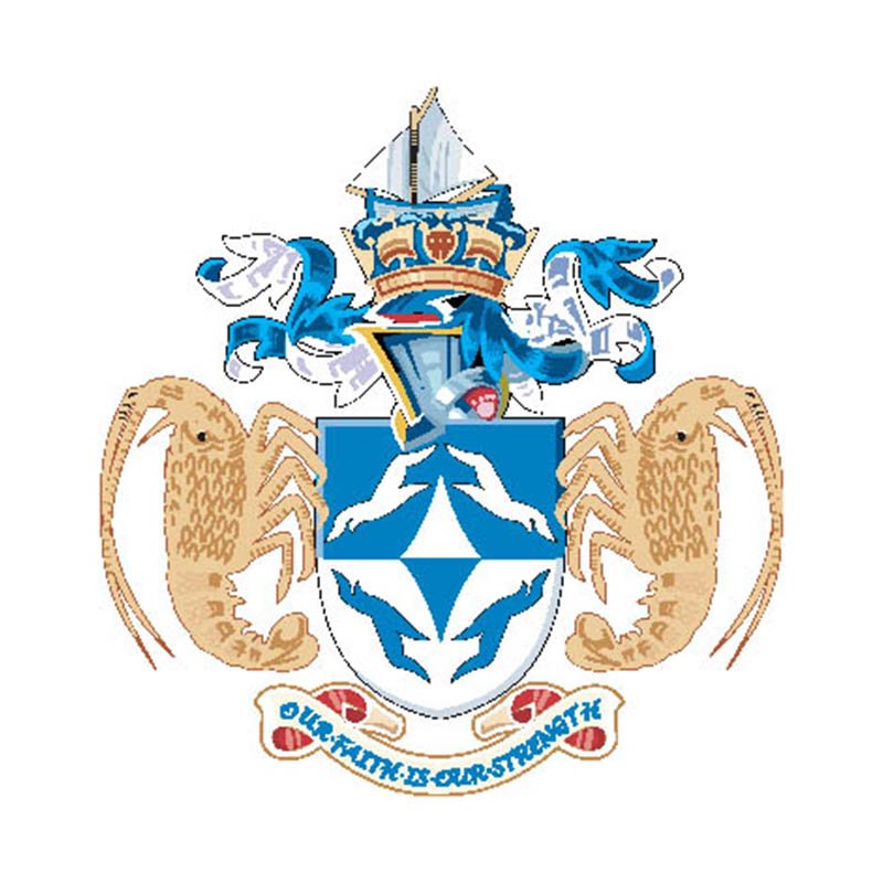 Tristandacunha Coat Of Arms N6179 A4 Photo Print