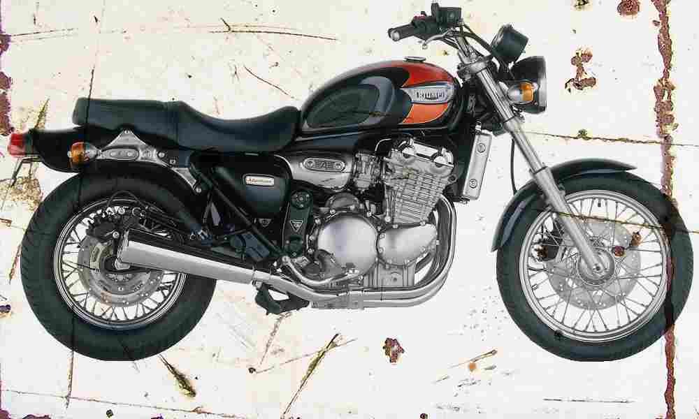 Triumph Adventurer 2000 Aged Vintage A4 Photo Print