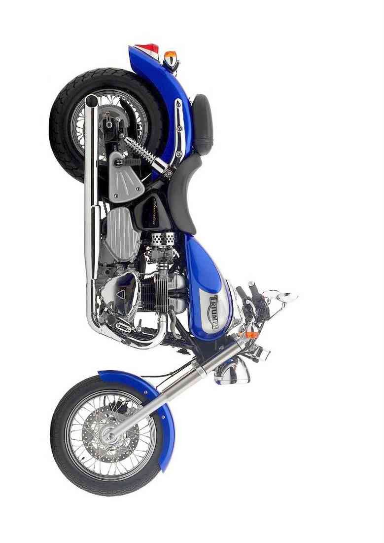 Triumph America 2003 A4 Photo Print