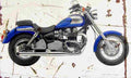 Triumph America 2003 Aged Vintage A4 Photo Print