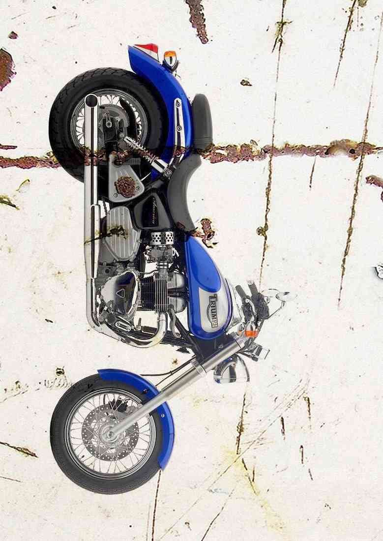 Triumph America 2003 aged A4 Photo Print