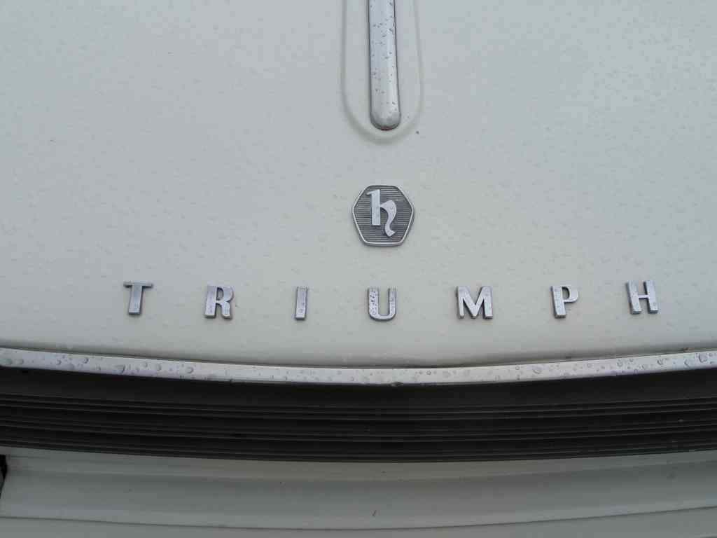 Triumph Bonnet Grille Boot 2393 A4 Photo Print
