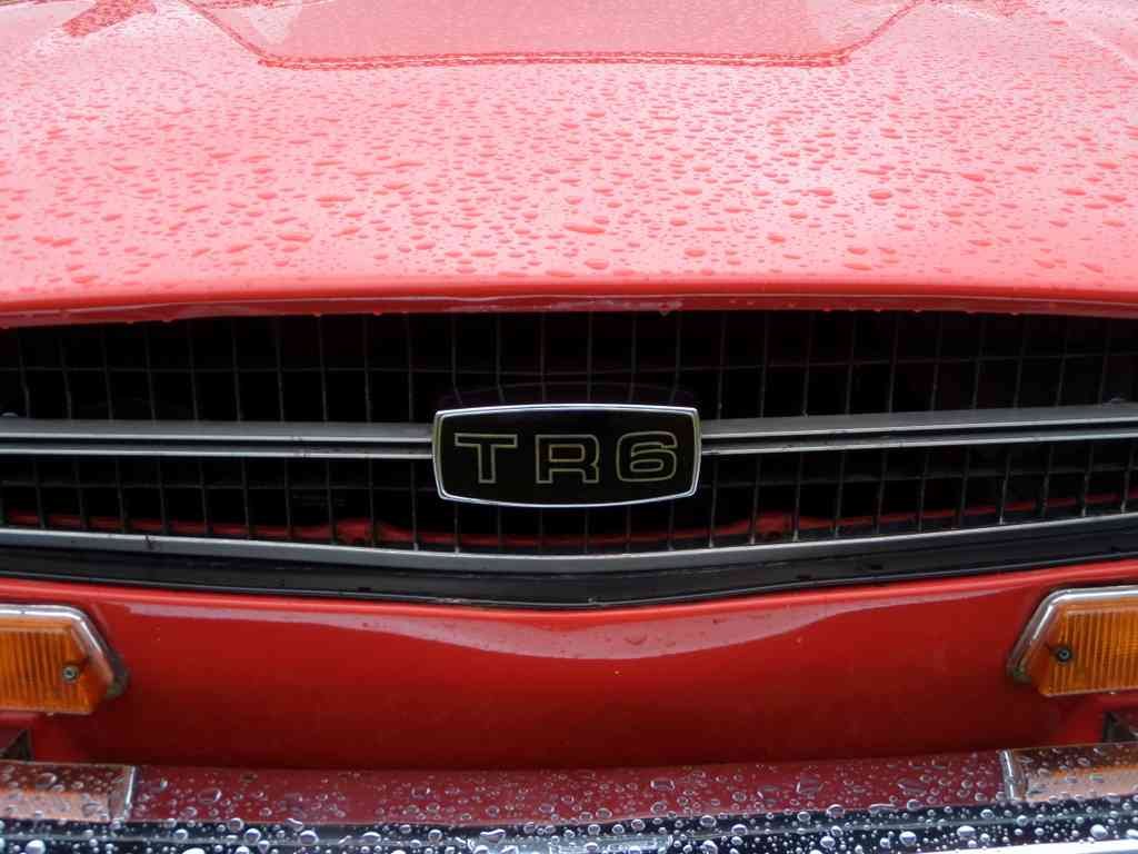 Triumph Bonnet Grille Boot 2408 A4 Photo Print