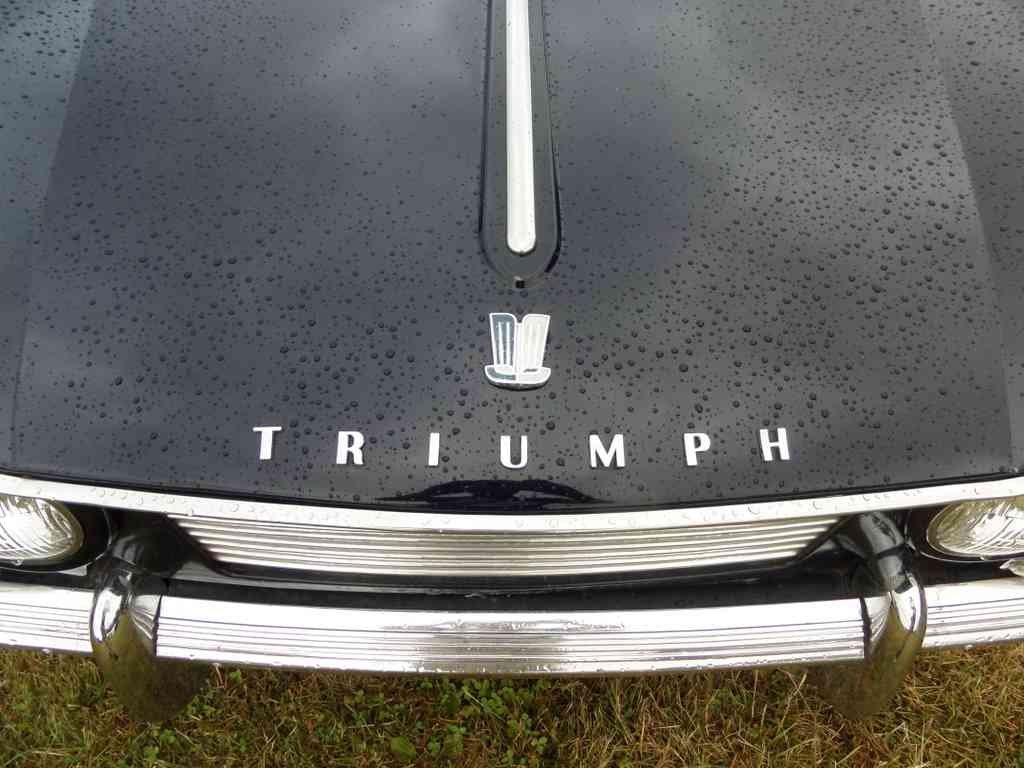 Triumph Bonnet Grille Boot 2445 A4 Photo Print
