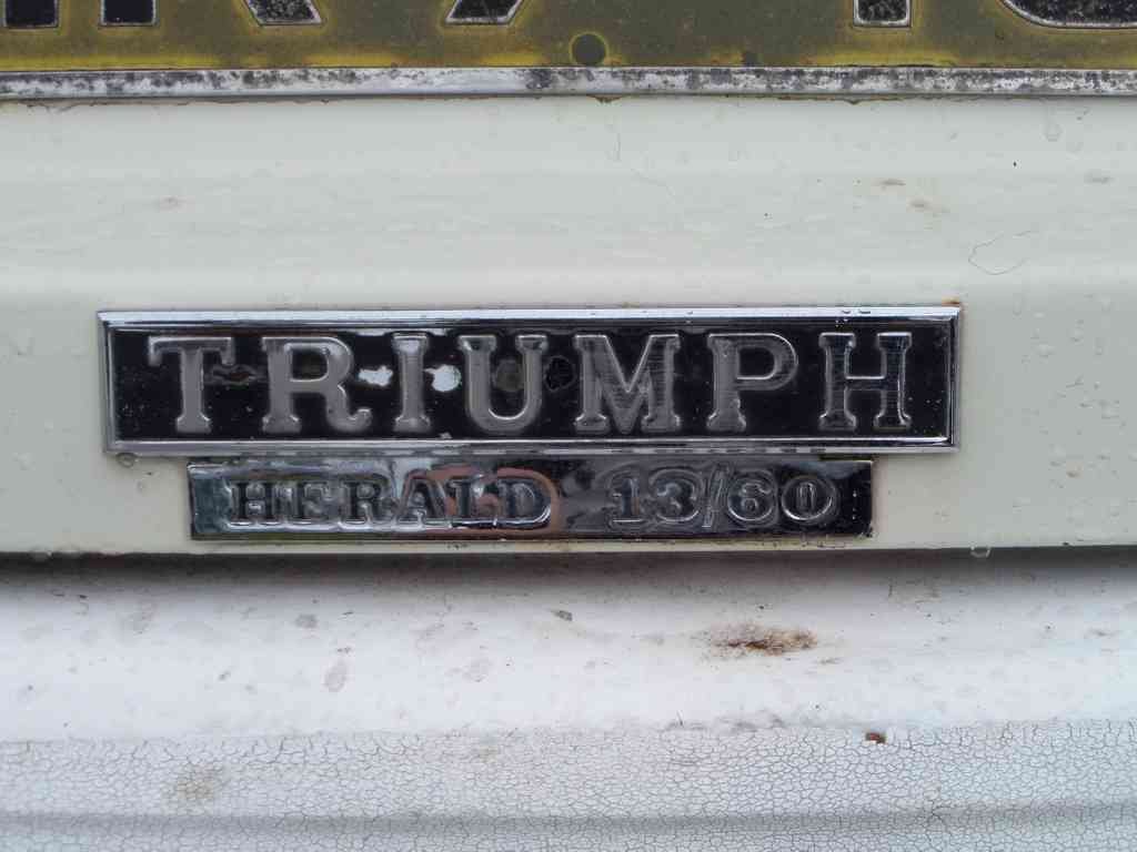 Triumph Bonnet Grille Boot 2492 A4 Photo Print
