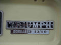 Triumph Bonnet Grille Boot 2643 A4 Photo Print