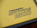 Triumph Bonnet Grille Boot 2647 A4 Photo Print