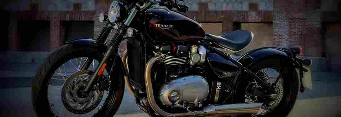 Triumph Bonneville Bobber 2017 1 825x284 motorbike A4 Photo Print