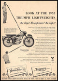 Triumph Cub Lightweight 1 Vintage Retro Advert Ads A4 Photo Print