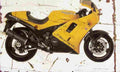 Triumph Daytona SuperIII 1994 Aged Vintage A4 Photo Print